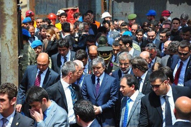Cumhurbaşkanı G&uuml;l Maden Ocağında 3
