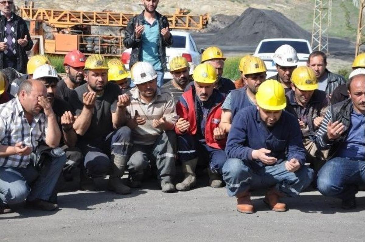Sorgun&rsquo;da Maden İş&ccedil;ileri Soma İ&ccedil;in İş Bıraktı