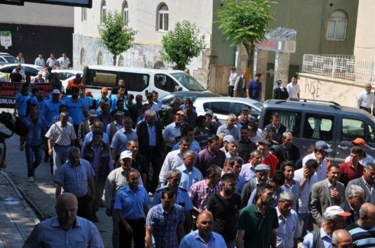 Silopi&rsquo;de Soma İş&ccedil;ileri İ&ccedil;in Eylem