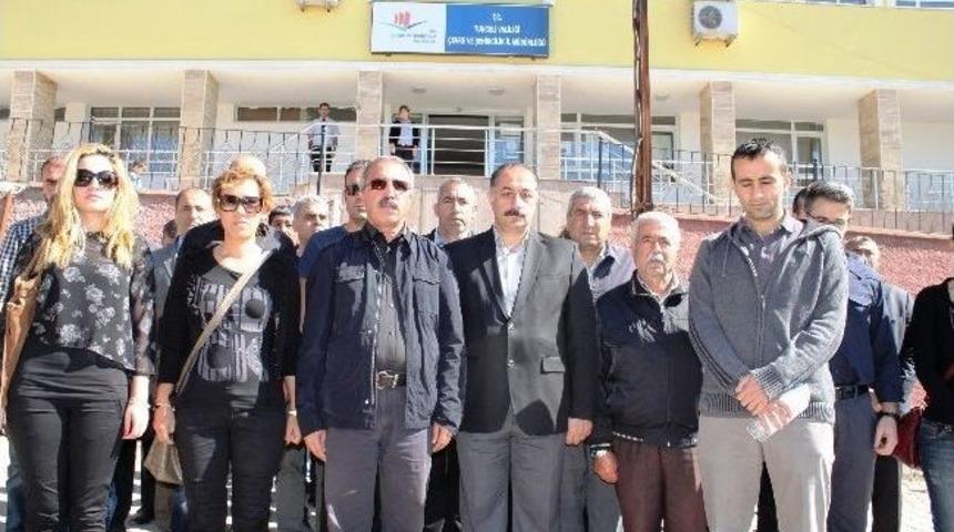 Tunceli'de 'soma' Protestosu