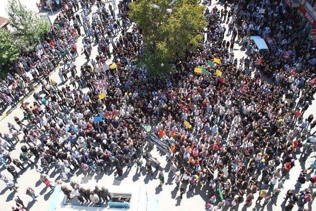 Tunceli'de 'soma' Protestosu