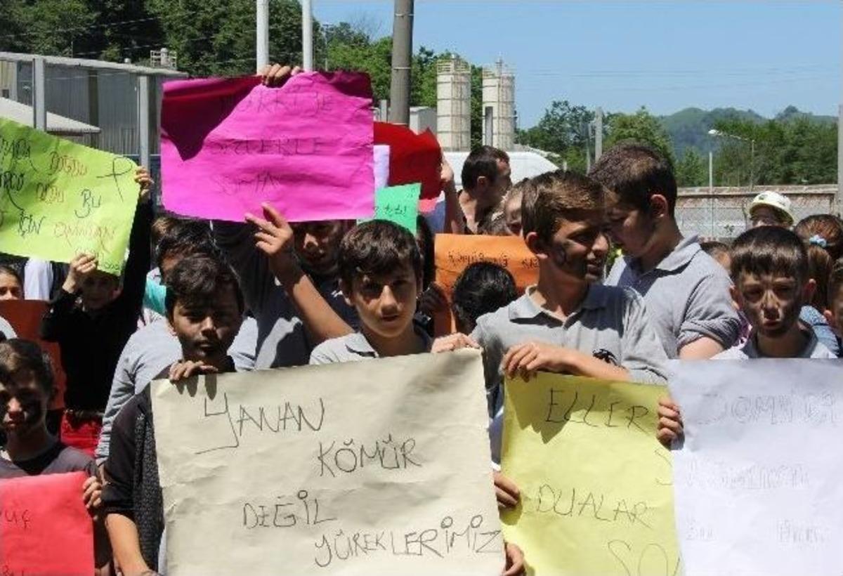 &Ccedil;ayeli Bakır İşletmeleri'nde Soma İ&ccedil;in 1 G&uuml;nl&uuml;k Yas