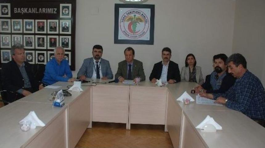 Aydın Tabip Odası, Soma&rsquo;da Hayatını Kaybeden Madencileri Andı