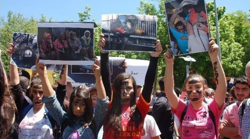 Adıyaman Emek Ve Demokrasi Platformundan &ldquo;soma&rdquo; Y&uuml;r&uuml;y&uuml;ş&uuml;