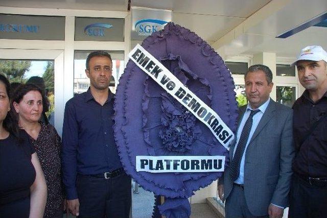 Adıyaman Emek Ve Demokrasi Platformundan “soma” Yürüyüşü 1