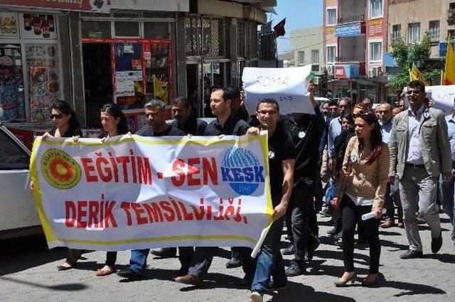 Derik teki Stk lardan Soma daki Olaya Tepki 1