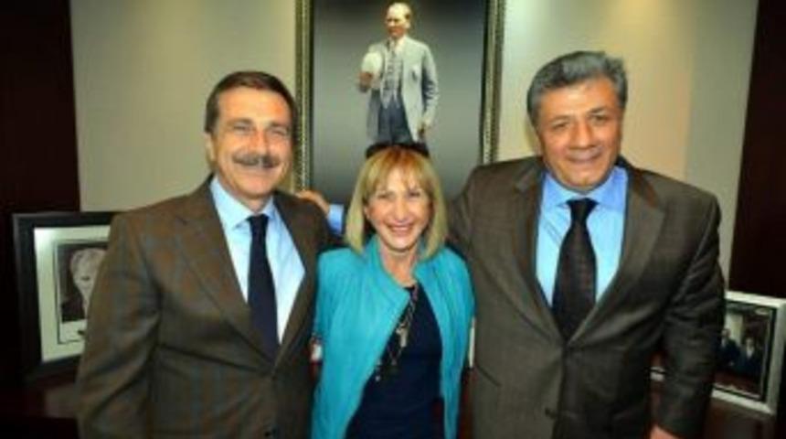 Balbay Ve Tavşanoğlu Başkan Ata&ccedil;&rsquo;ı Ziyaret Etti