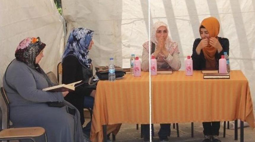 &Ouml;ğrenciler Taziye &Ccedil;adırı A&ccedil;tı