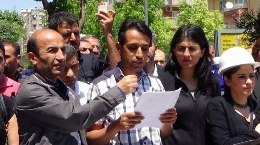 Siirt'teki Stk&rsquo;lar Soma İ&ccedil;in Meydana İndi