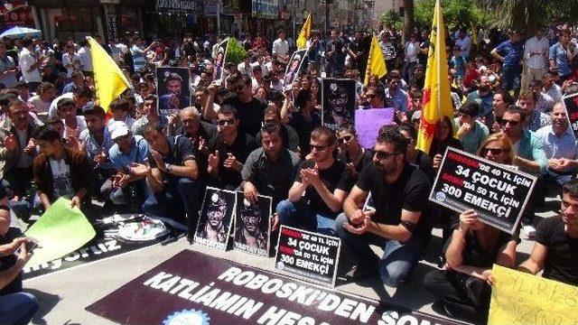 Stk lardan Soma Eylemi 1