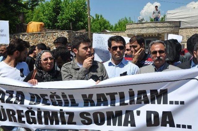 Muş’taki Sendikalar Soma İçin Yürüdü 1