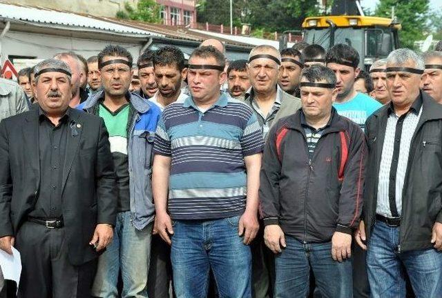 Belediye İş Sendikası'ndan İş Bırakma Eylemi