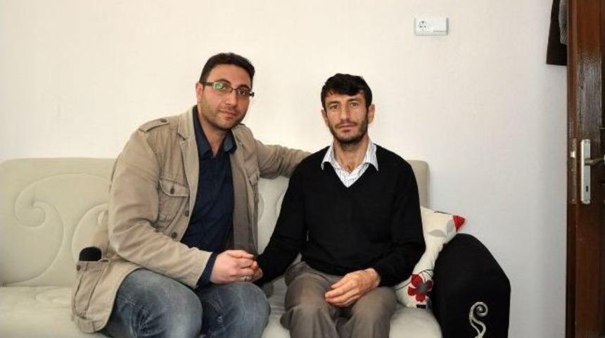 Sedyeye Konurken &Ccedil;izmelerini &Ccedil;ıkarmak İsteyen Madenci İha&rsquo;ya Konuştu