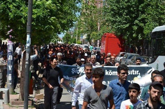 Viranşehir’de Soma Protestosu