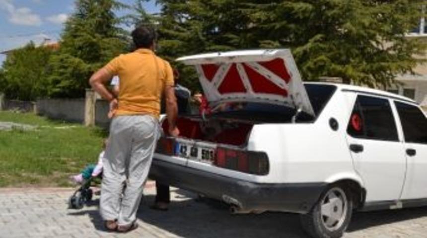 Kulu&rsquo;da Otomobilden Hırsızlık