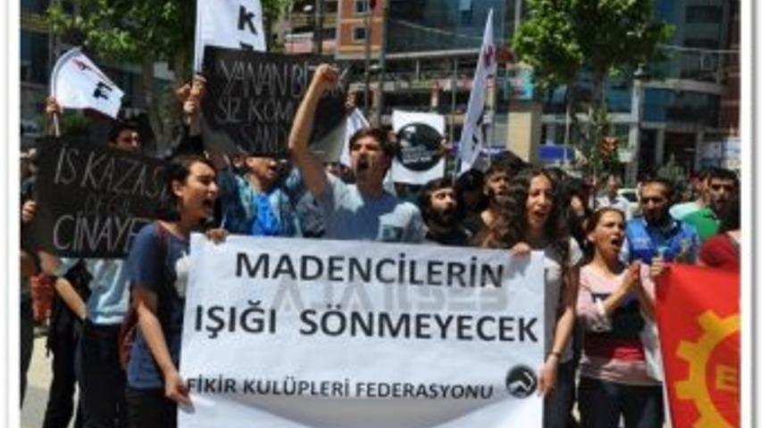 Soma&rsquo;daki Madenciler i&ccedil;in y&uuml;r&uuml;d&uuml;ler