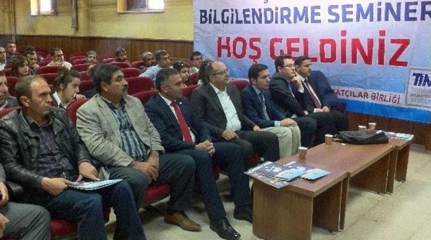 Y&uuml;ksekova&rsquo;da Dış Ticaret Bilgilendirme Semineri