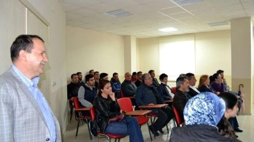 Edremit&rsquo;te Kahveci Esnafına Hijyen Eğitimi