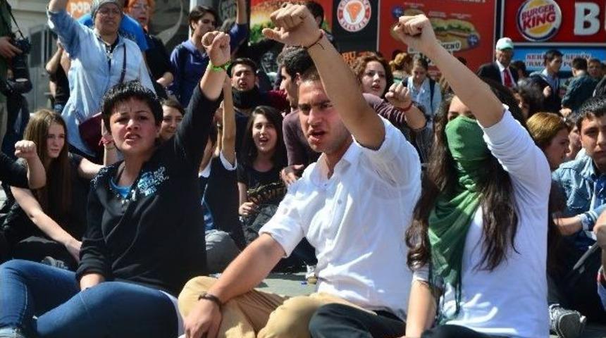 Başkent&rsquo;te Soma Protestosu