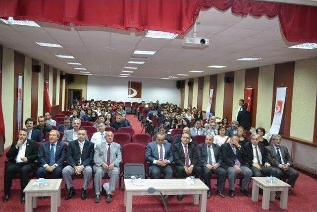 Bilecik te "tarımsal Araştırmalar Ve Ekonomiye Katkı" Konferansı 1