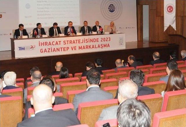 Gaib’de ‘2023 İhracat Stratejisinde Markalaşma Ve Gaziantep’ Semineri Yapıldı