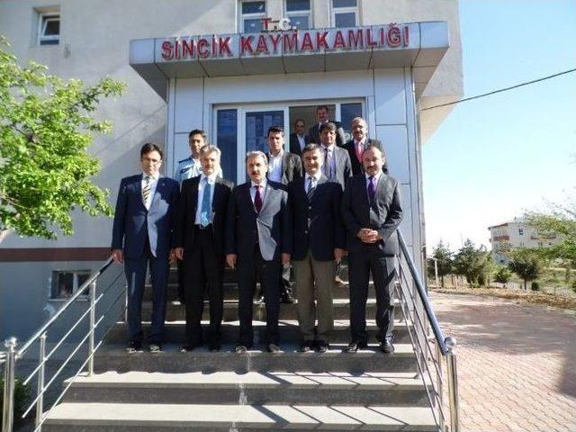 Bbp Genel Başkanı Destici, Sincik İlçesini Ziyaret Etti