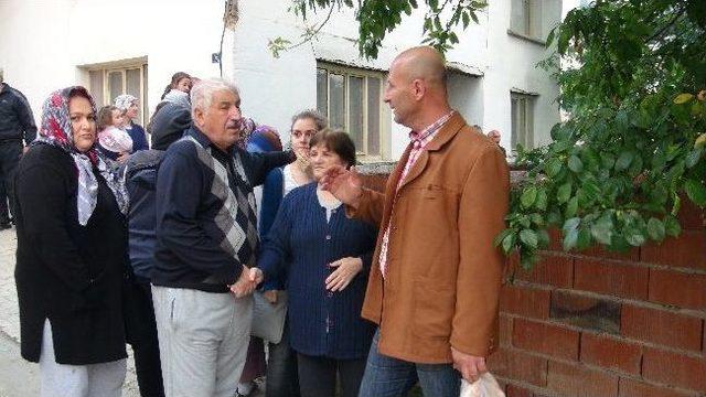 Bilecik te Ahşap Ev Yandı 2