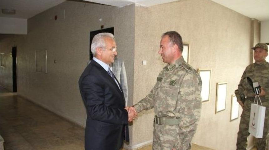 Başkan Başsoy Nuh K&ouml;roğlu&rsquo;nu Makamında Kabul Etti