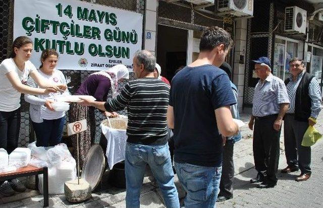 Efeler Ziraat Odası’ndan Üretici Ve Soma Şehitleri İçin Keşkek Hayrı