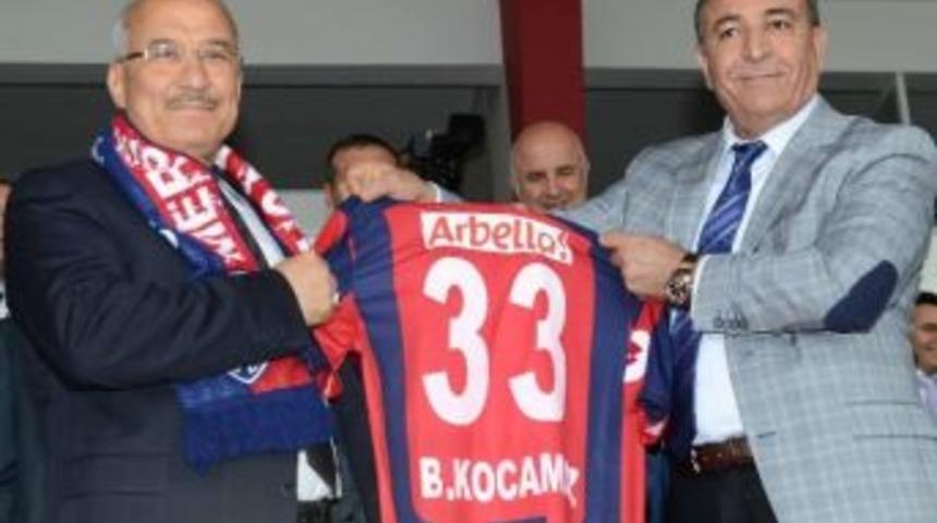 Başkan Kocamaz'dan Mersin İdmanyurdu'na Destek &Ccedil;ağrısı