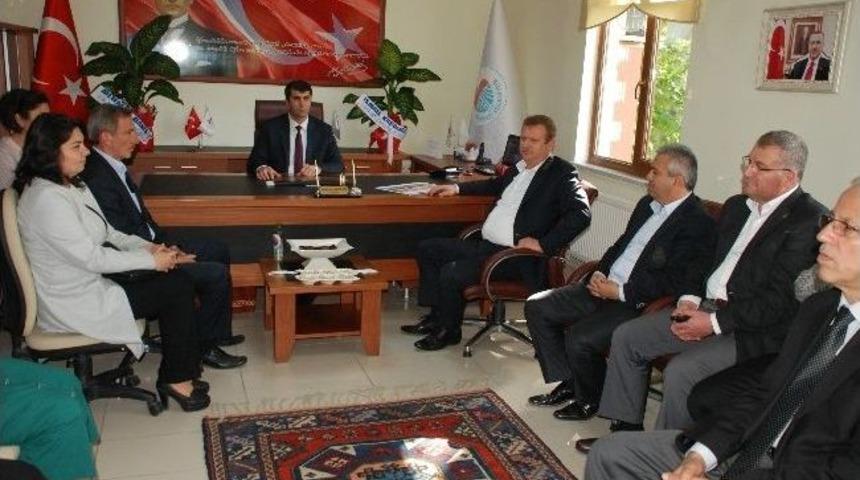 Daniş&rsquo;ten, Arslan&rsquo;a Ziyaret