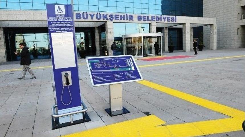 Ankara B&uuml;y&uuml;kşehir&rsquo;den Engellilere D&ouml;rt D&ouml;rtl&uuml;k Hizmet