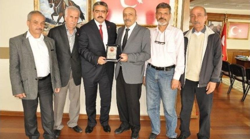 Nazilli'de Emeklilerden Başkan Alıcık&rsquo;a Ziyaret