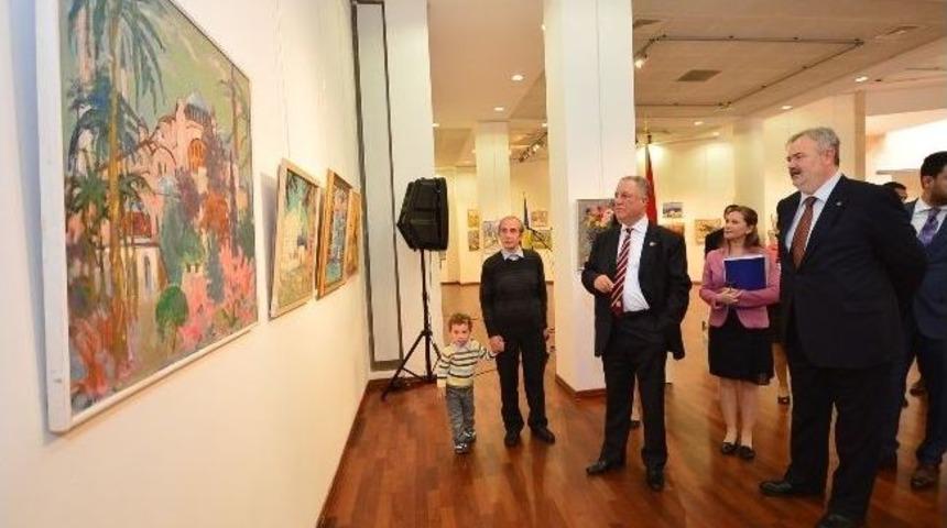 Moldovalı Ressamlar Aassm&rsquo;de Sergi A&ccedil;tı