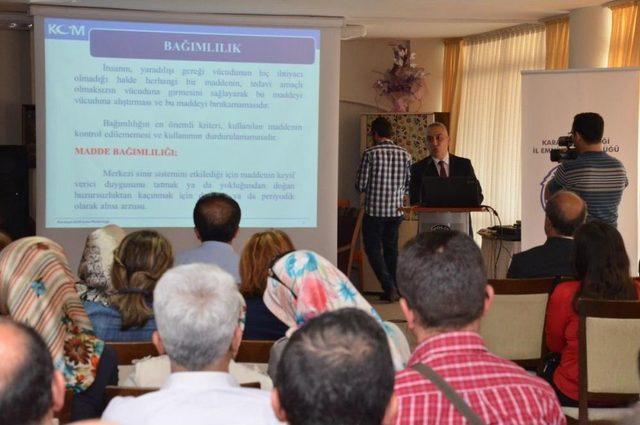 Karaman'da Uyuşturucu Ve Uyarıcı Maddeler Semineri