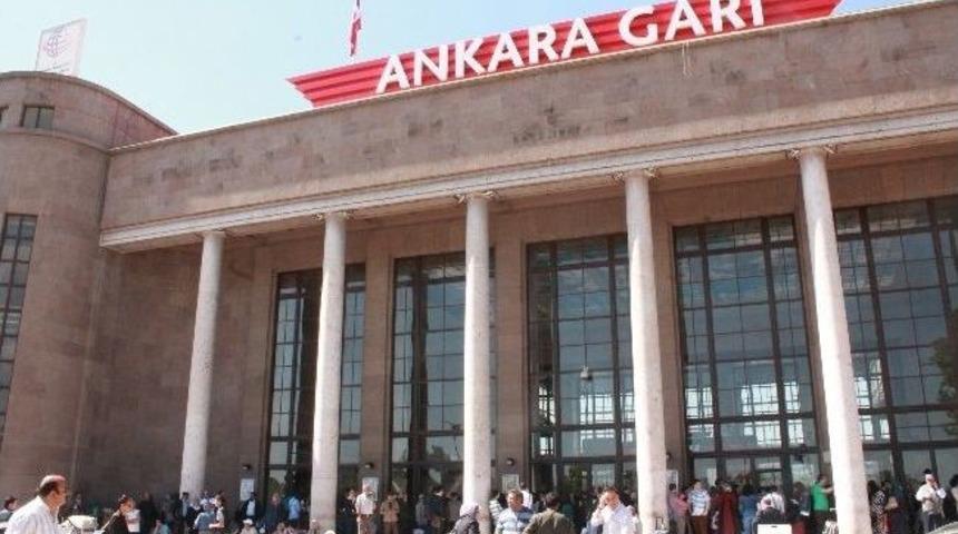 Ankara Tren Garında Doğalgaz Ka&ccedil;ağı