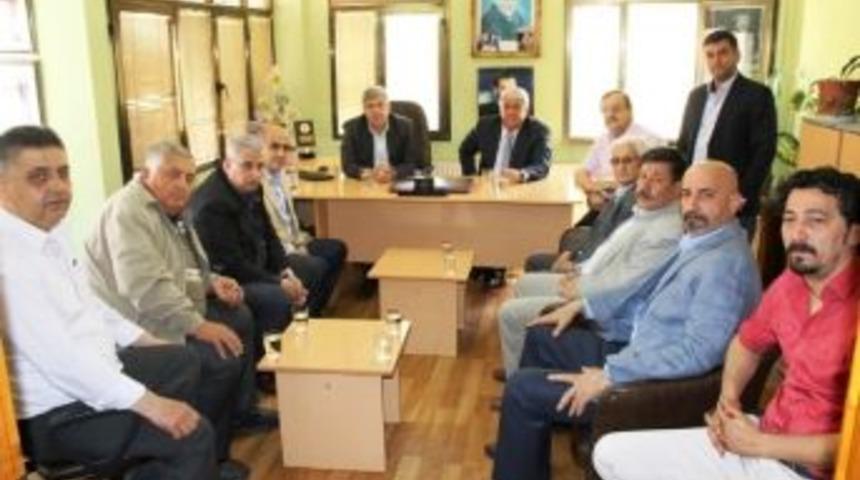 Susam Ve Mutlu&rsquo;dan İesob Genel Kurulu &Ouml;ncesi Ziyaretler