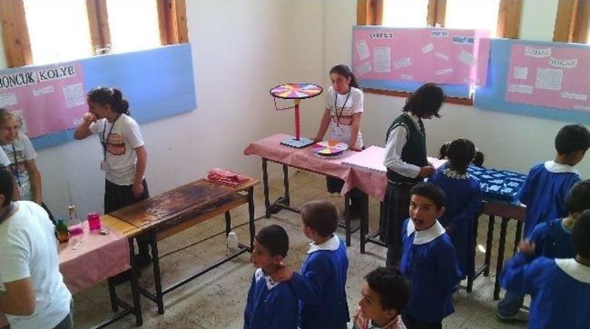 Kuzyaka Ortaokulu&rsquo;nda T&uuml;bitak Bilim Fuarı