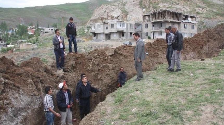 Hakkari&rsquo;de Altlapı &Ccedil;alışmaları