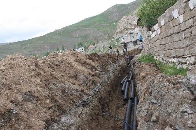 Hakkari’de Altlapı Çalışmaları