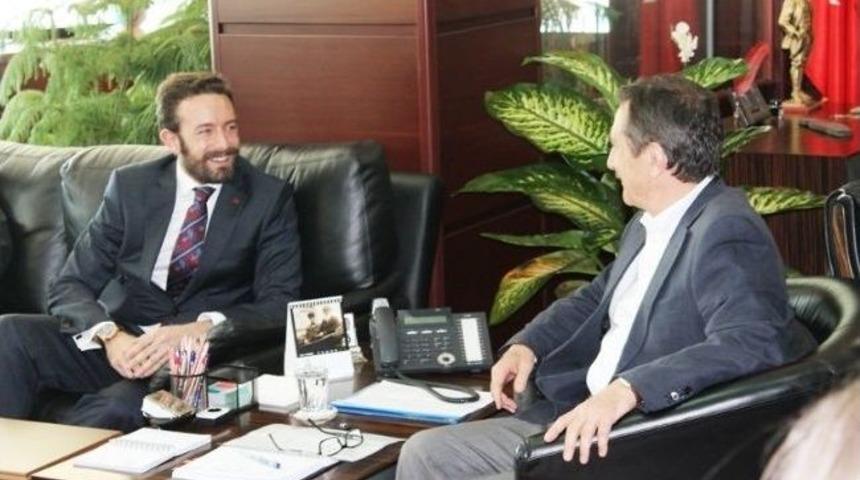 Esgiad&rsquo;tan Başkan Ata&ccedil;&rsquo;a Kutlama Ziyareti