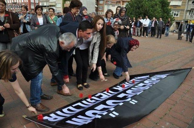 İnegöl'de Maden Kazası Protestosu