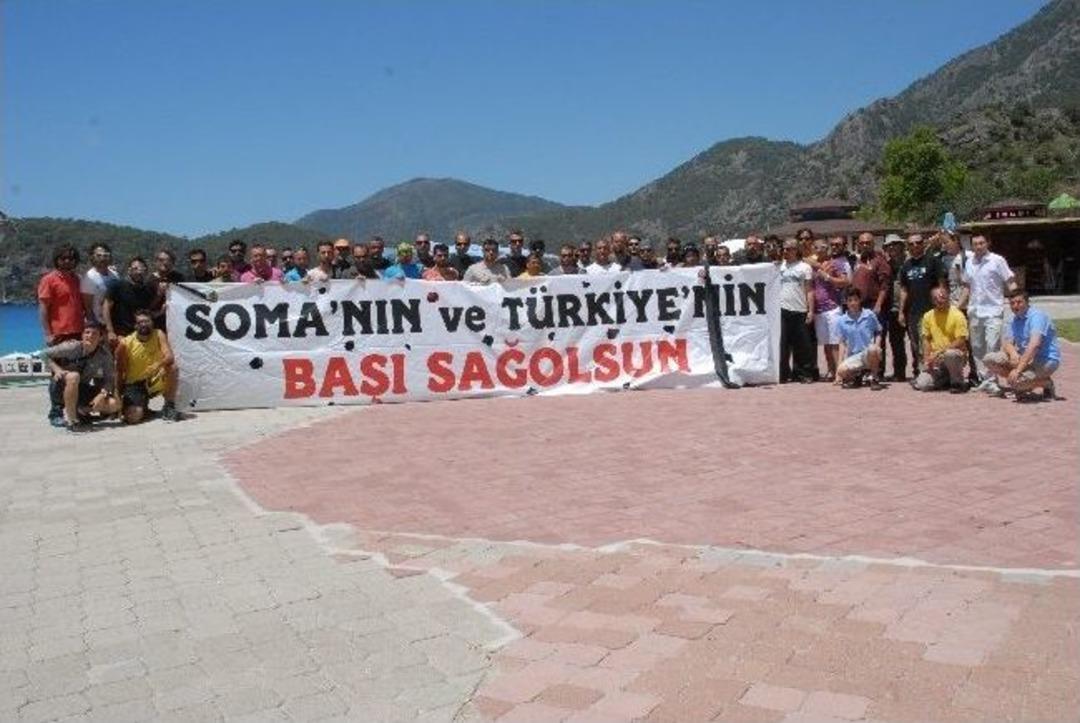 Paraş&uuml;t&ccedil;&uuml;ler Soma İ&ccedil;in U&ccedil;tu