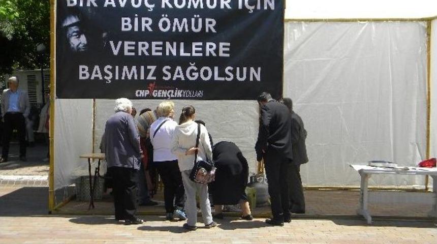 Tekirdağ&rsquo;da Soma&rsquo;da Hayatını Kaybedenler İ&ccedil;in Lokma Dağıtıldı