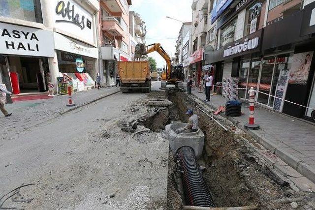 İtfaiye Caddesi Yenileniyor