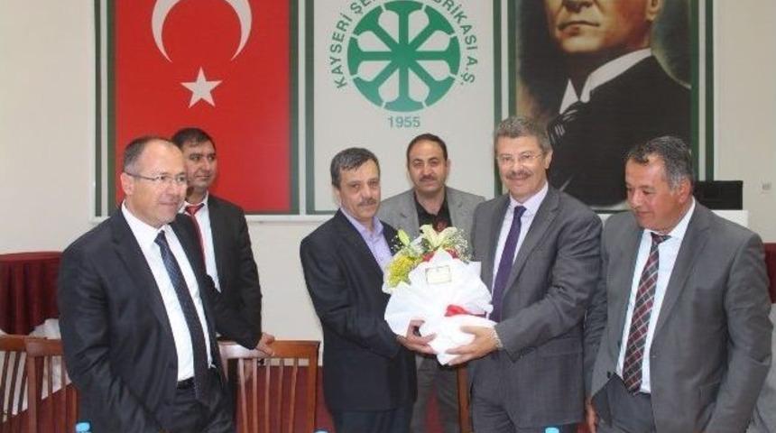 Kayseri Şeker Engelli Şalışanları Yemekte Buluştu