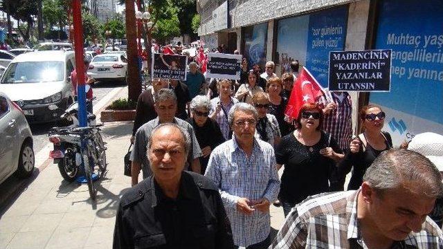 Mersin’de Maden İşçileri İçin Yürüdüler