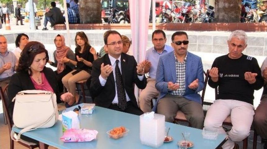 Sultanhisar'da Eller Soma İ&ccedil;in Semaya A&ccedil;ıldı