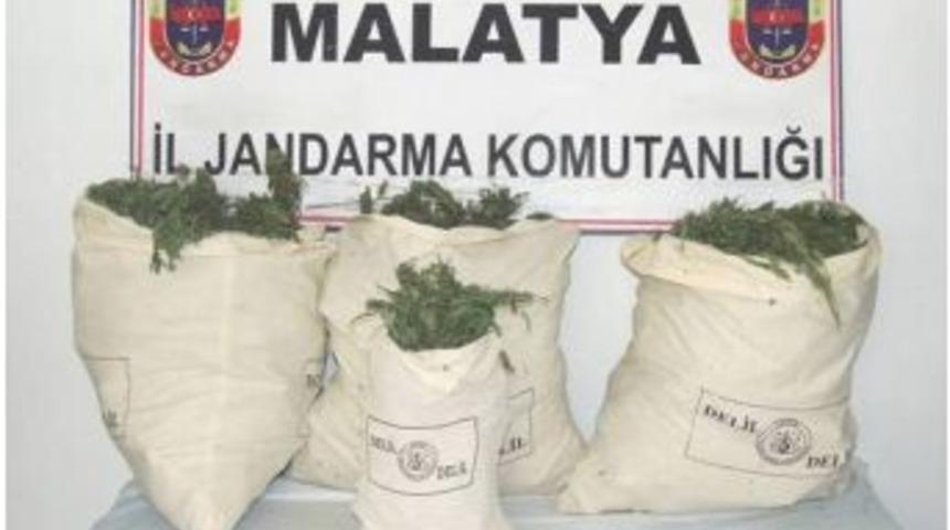 Yolcu Otob&uuml;s&uuml;nde Esrar Ele Ge&ccedil;irildi