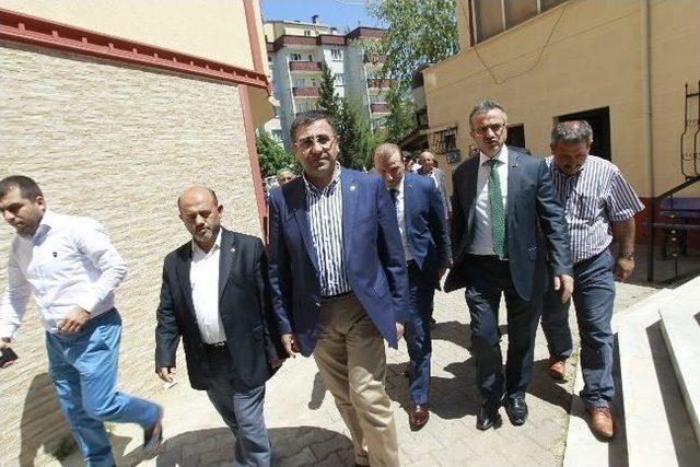 Milletvekili Okur Ve Başkan Köşker’den Soma İçin Taziye